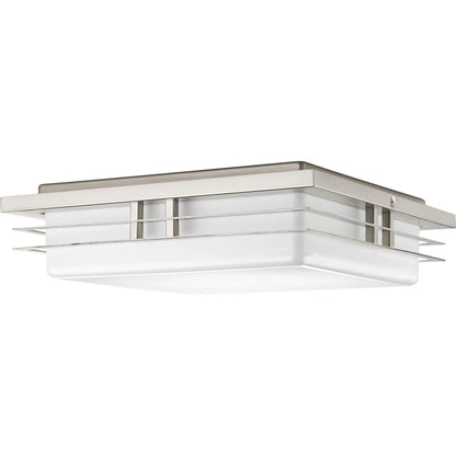 P3448-2030K9-Progress Lighting-Helm LED - Close-to-Ceiling Light - 2 Light in Modern Craftsman and Modern style - 14 Inches wide by 3.75 Inches