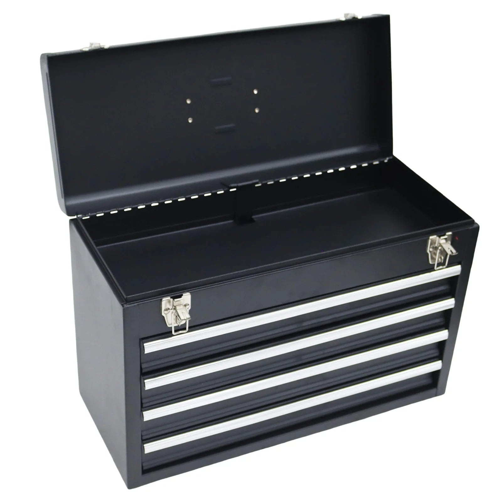 TECHTONGDA 4 Drawer Tool Box Portable Hardware Household Multi-Functional Toolbox with Lock