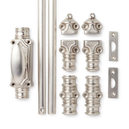 Signature Hardware 942121 Stepney Solid Brass Cremone Bolt For 9 Inch Doors - Brass