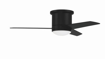 CLE44FB3-Craftmade Lighting-Cole II - 3 Blade Ceiling Fan with Light Kit In Contemporary Style-10.62 Inches Tall and 44 Inche Wide-Flat Black Finish