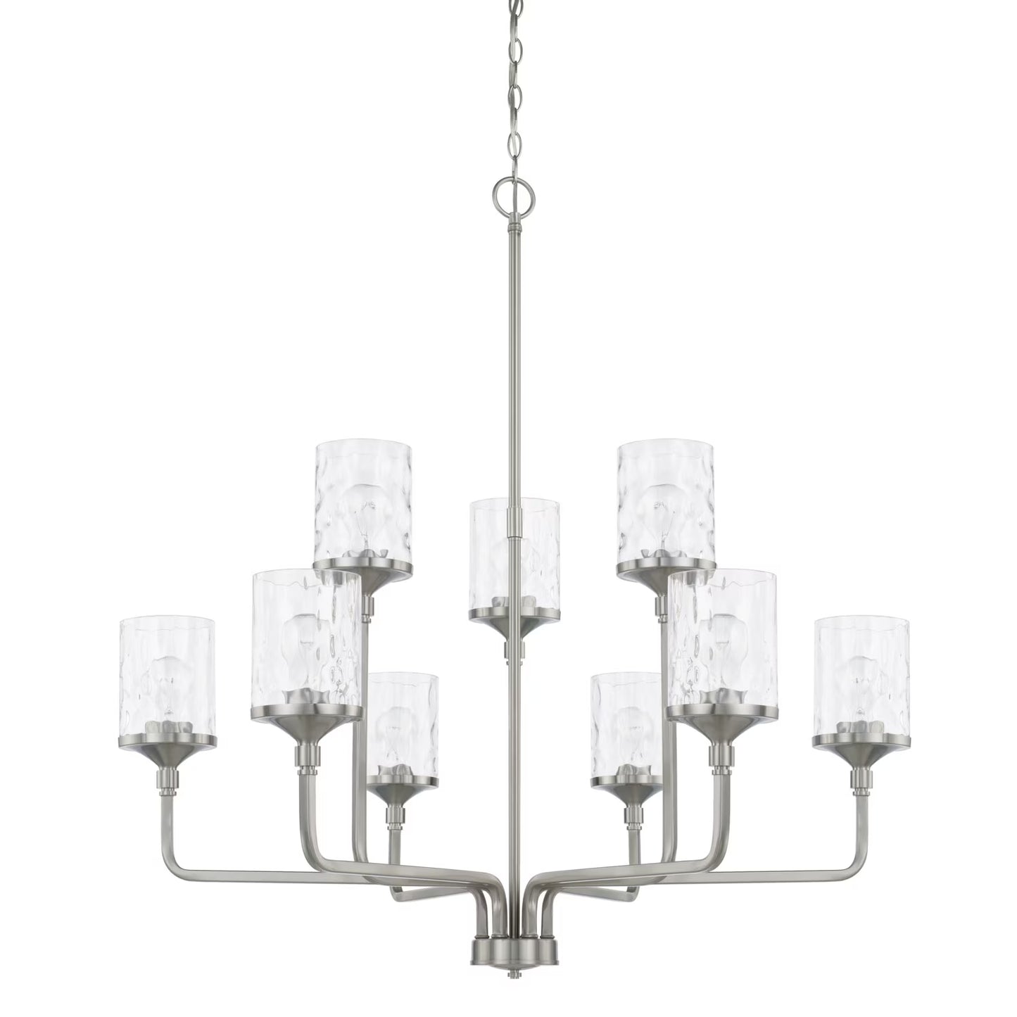 Capital Lighting 428891-451 Colton 9 Light 38" Wide Chandelier - Brass