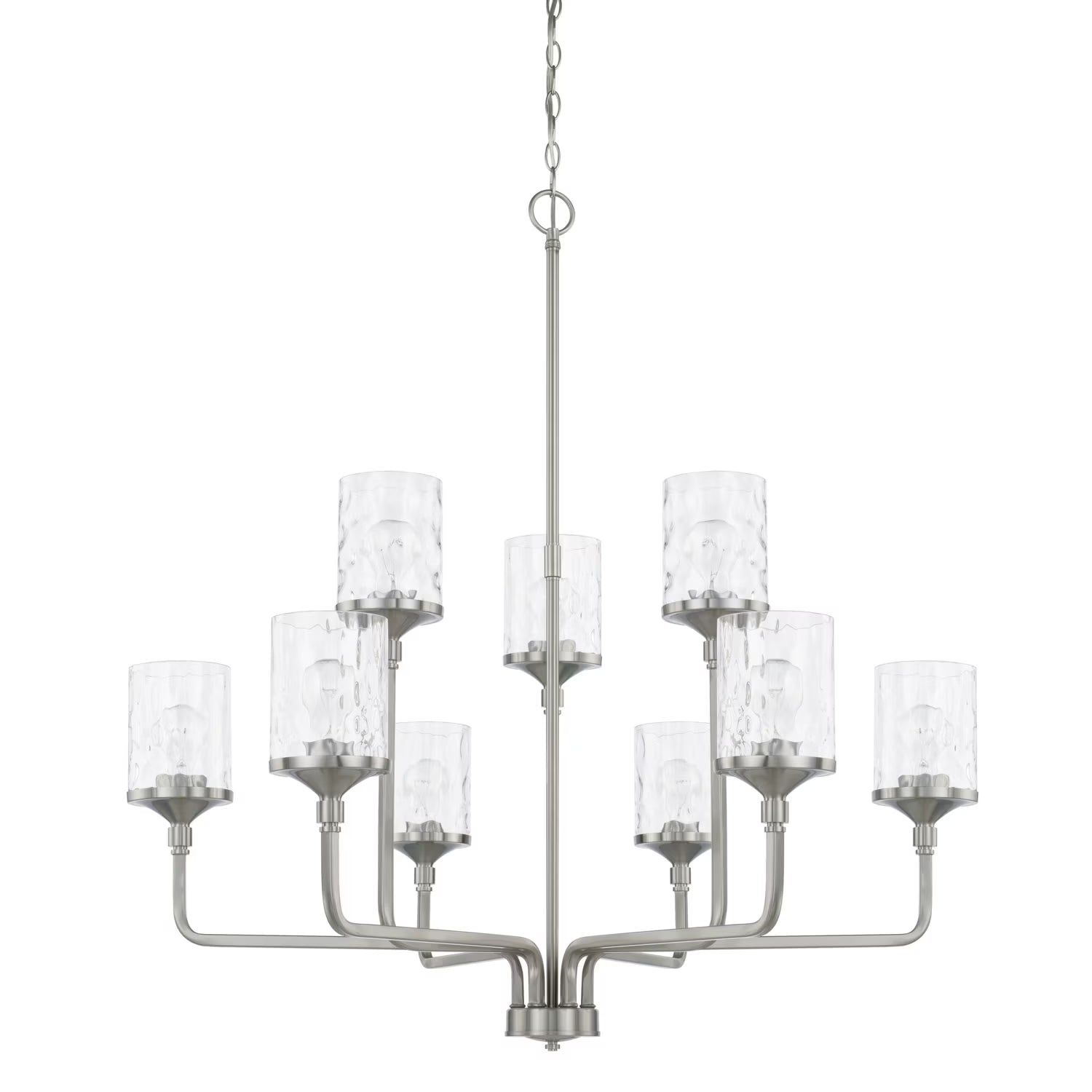 Capital Lighting 428891-451 Colton 9 Light 38" Wide Chandelier - Brass