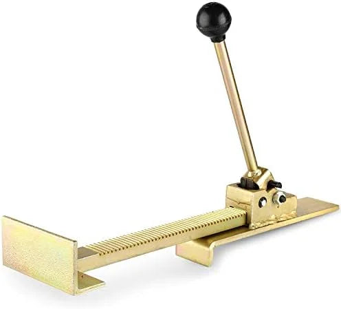 Professional Hardwood Flooring Jack and Positioning Tool - Easiest Way to Straighten and Install Hardwood Flooring Without Pry Bars and Crowbars