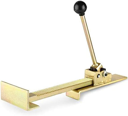 Professional Hardwood Flooring Jack and Positioning Tool - Easiest Way to Straighten and Install Hardwood Flooring Without Pry Bars and Crowbars