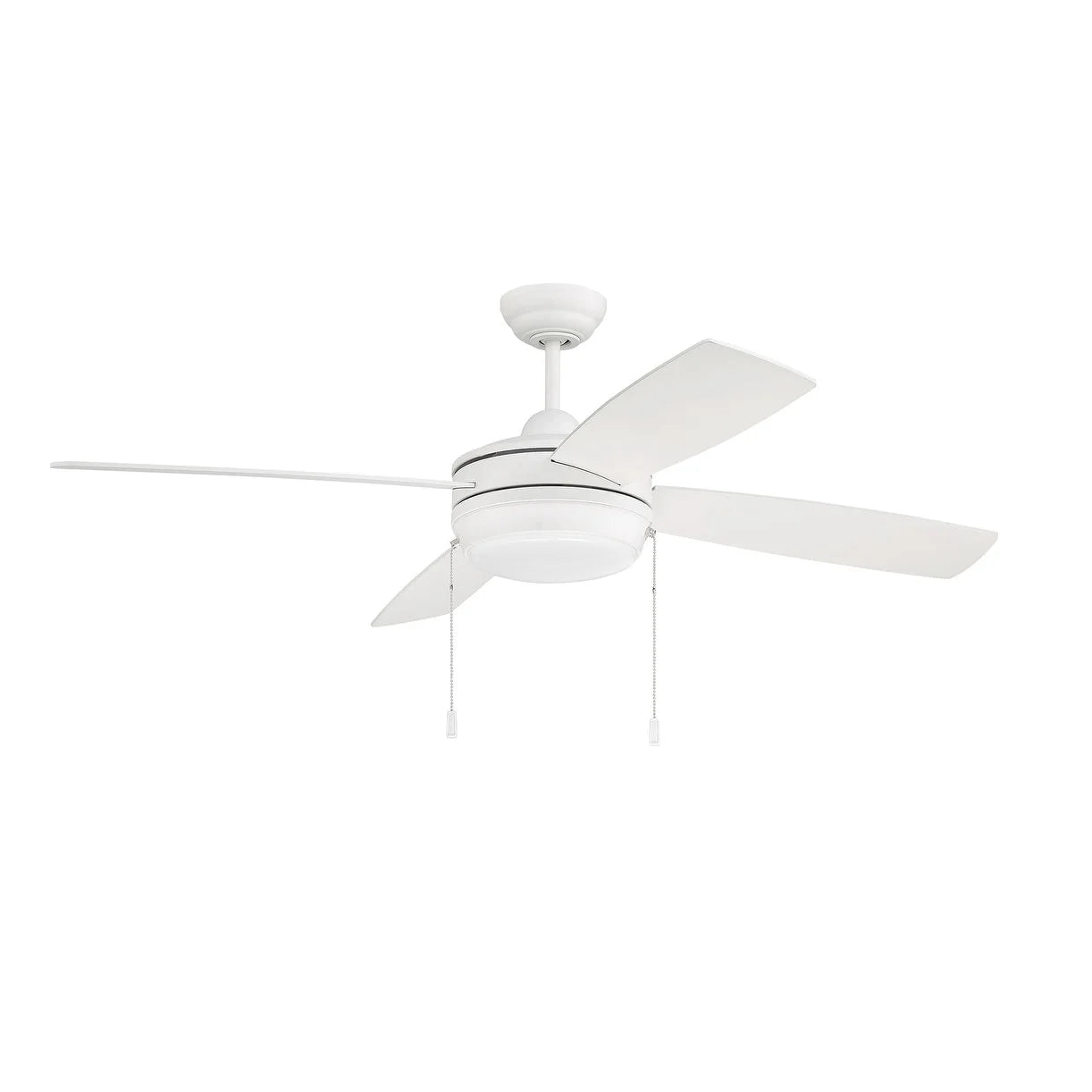LAV52ESP4LK-LED-Craftmade Lighting-Laval - Ceiling Fan with Light Kit in Contemporary Style - 52 inches wide by 15.34 inches high