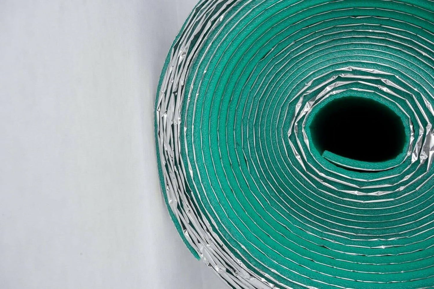 PRODURA 5 in 1 Sound/Thermal/Vapor Barrier,Odorless,Acoustics, 3mm, 200sqft underlayment, Green