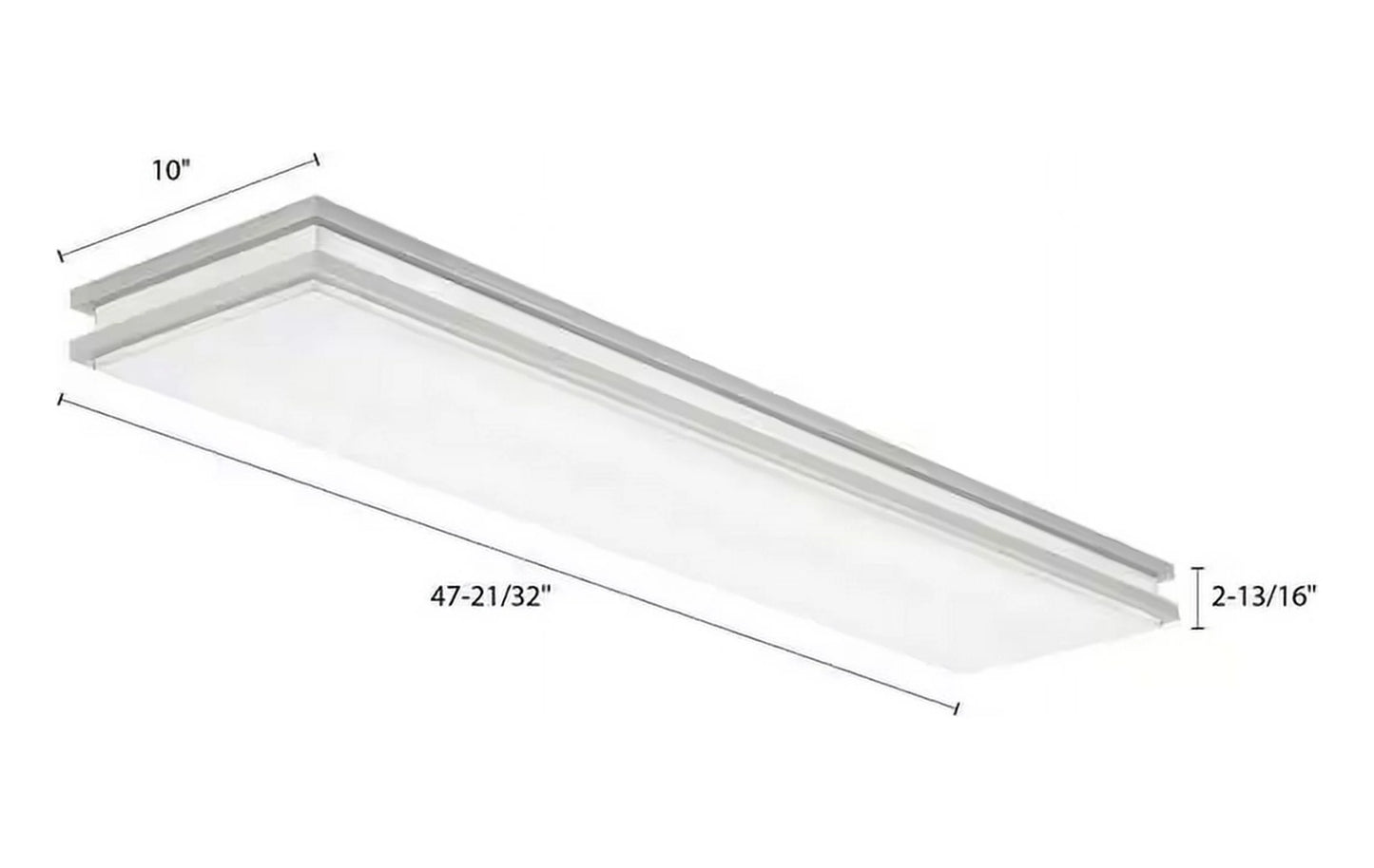 Lithonia Lighting - Saturn - 47.66 Inch 35W LED Linear Flush Mount