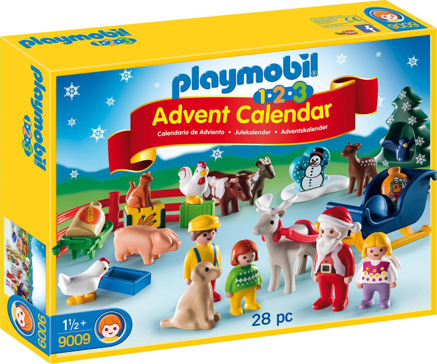 PLAYMOBIL 1.2.3 Advent Calendar “Christmas on the Farm”