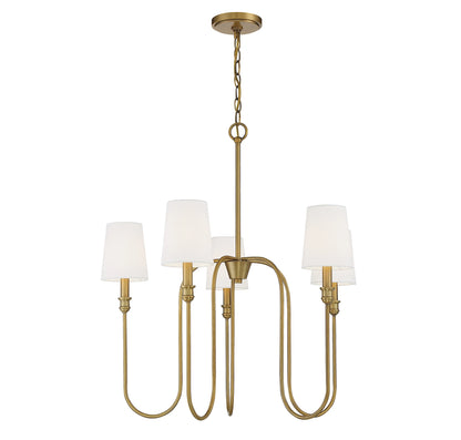 Trade Winds Lighting 5-Light Chandelier In Aged Iron