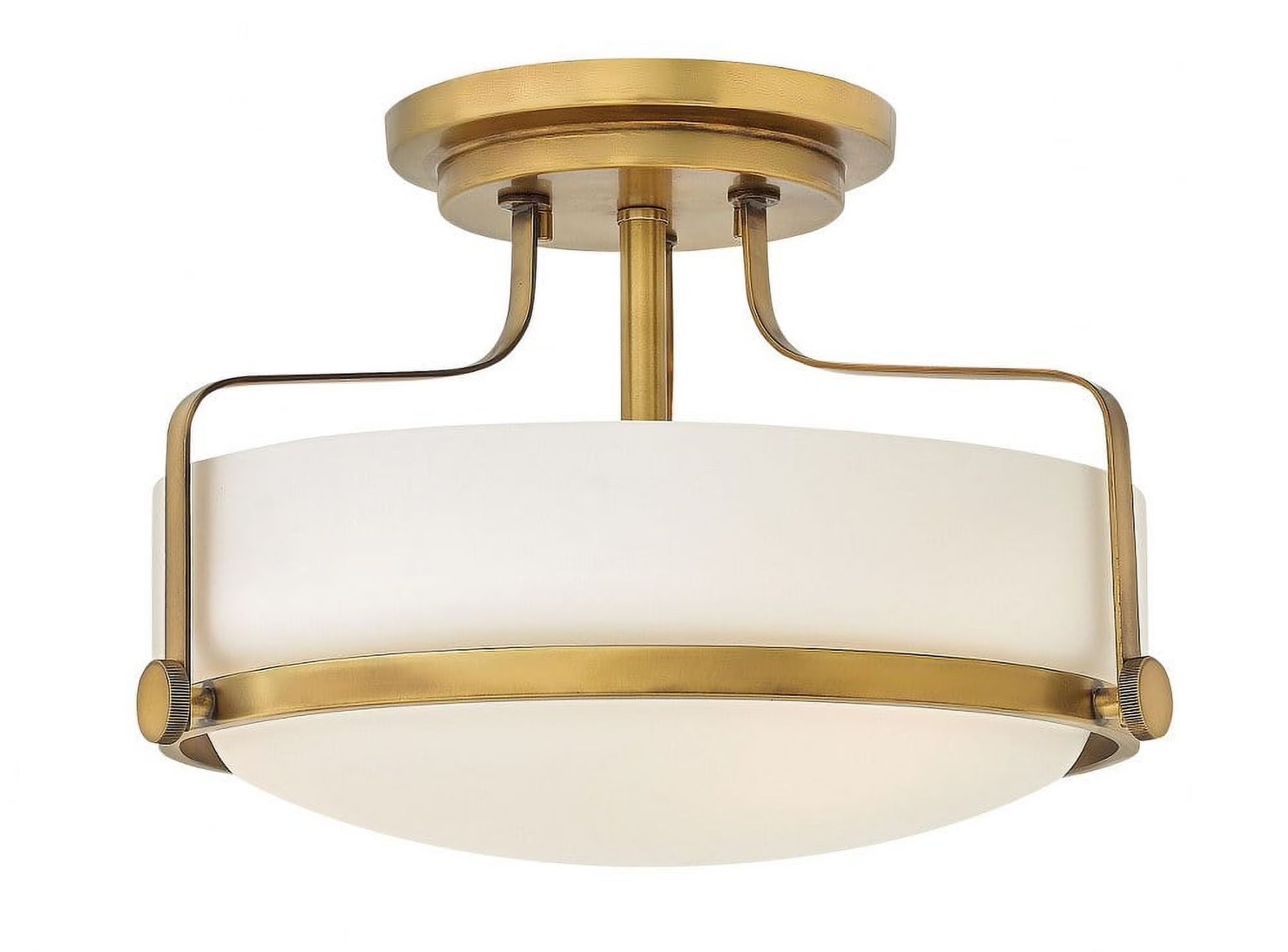 Hinkley Lighting - Three Light Semi-Flush Mount - Harper - 3 Light Medium