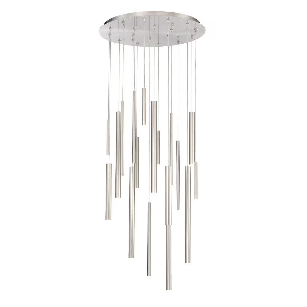 Chandelier 18 Light-Antique Brass Gold Finish Eurofase Lighting 31445-038
