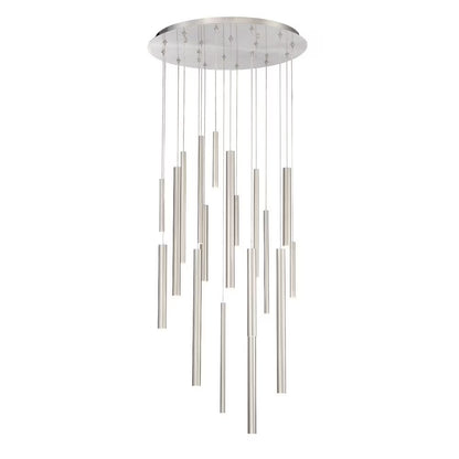 Chandelier 18 Light-Antique Brass Gold Finish Eurofase Lighting 31445-038