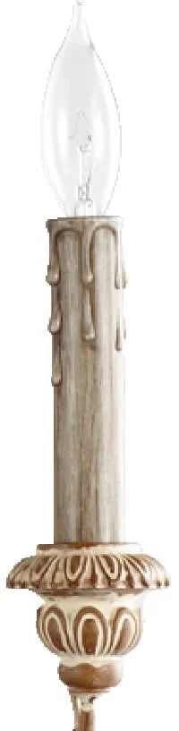 Quorum Lighting - Chandelier - Salento - 6 Light Chandelier in Transitional