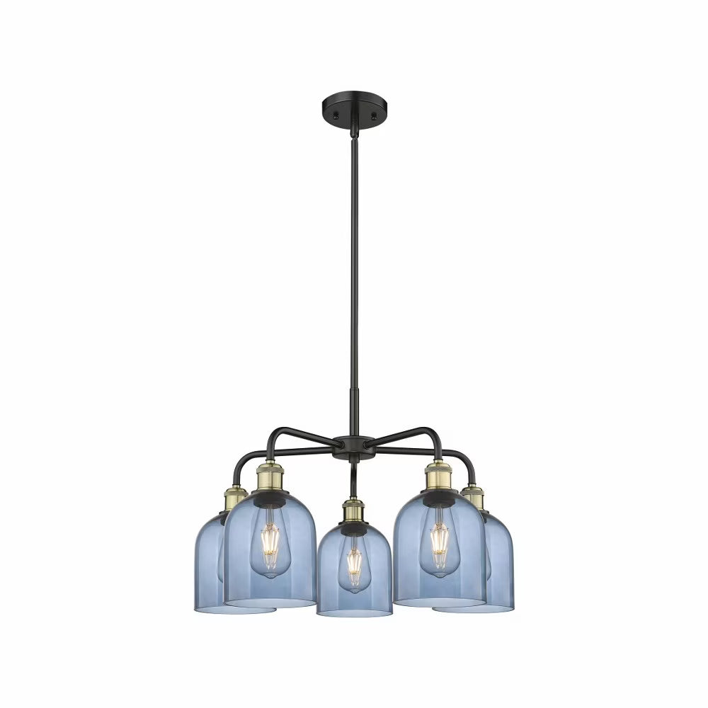 Innovations Lighting - Bella - 5 Light Stem Hung Chandelier In Industrial