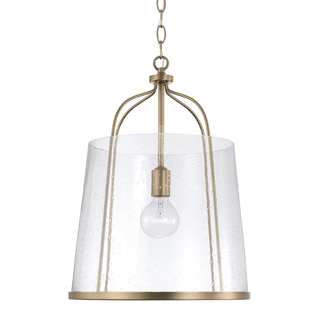 Capital Lighting 347011 Madison 14" Wide Pendant - Brass