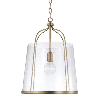 Capital Lighting 347011 Madison 14" Wide Pendant - Brass