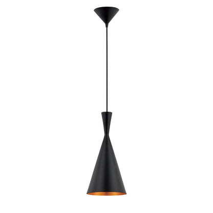 One Light Pendant-Black Finish -Traditional Installation Eurofase Lighting 20437-015
