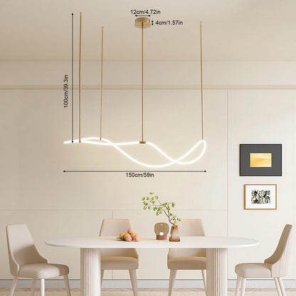 4500K 60W Modern Chandelier Hanging Lamp Kitchen Island Lighting Fixture Dining Room Light