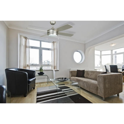 LAV52ESP4LK-LED-Craftmade Lighting-Laval - Ceiling Fan with Light Kit in Contemporary Style - 52 inches wide by 15.34 inches high