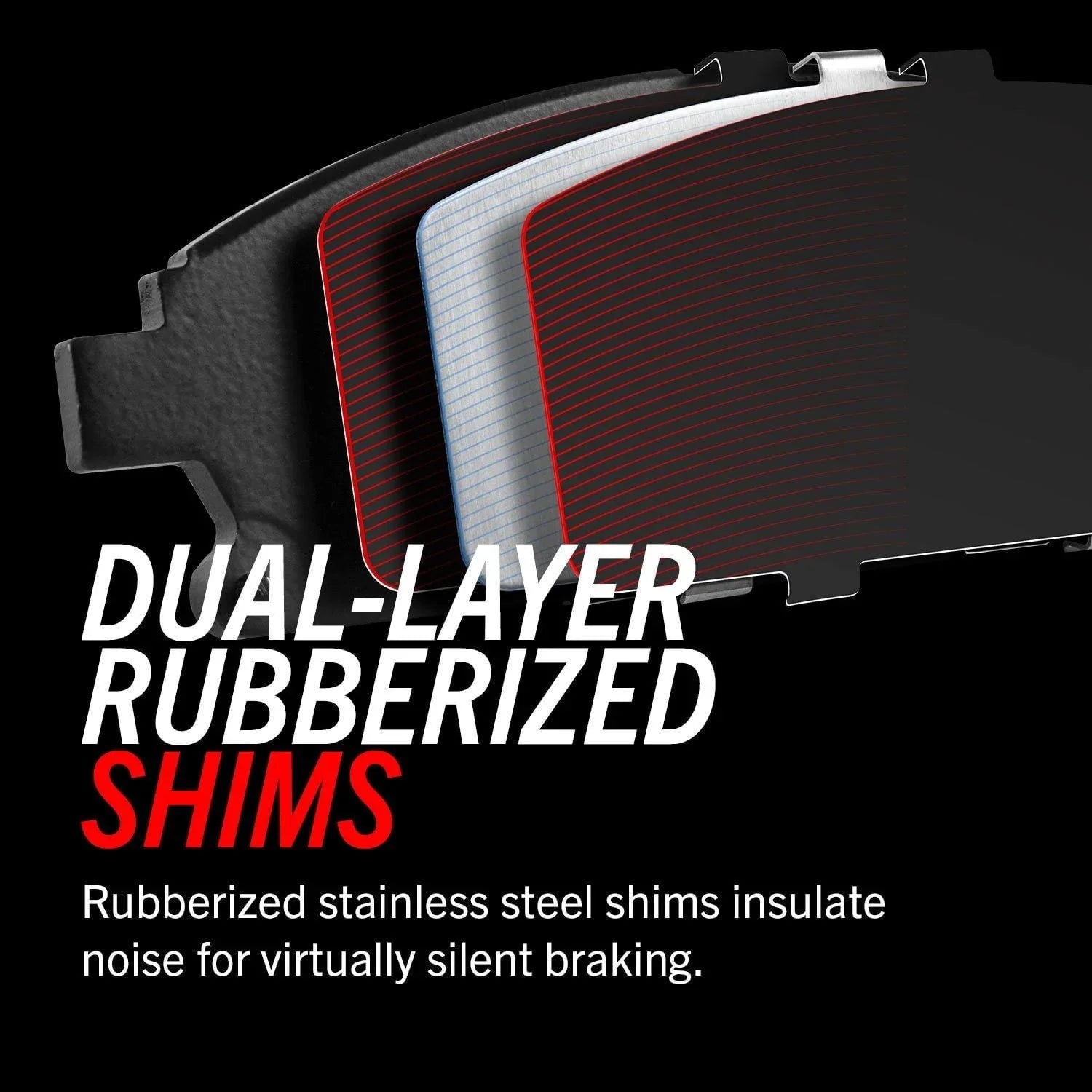 Power Stop Front Z17 Evolution Ceramic Brake Pads with Hardware 17-465