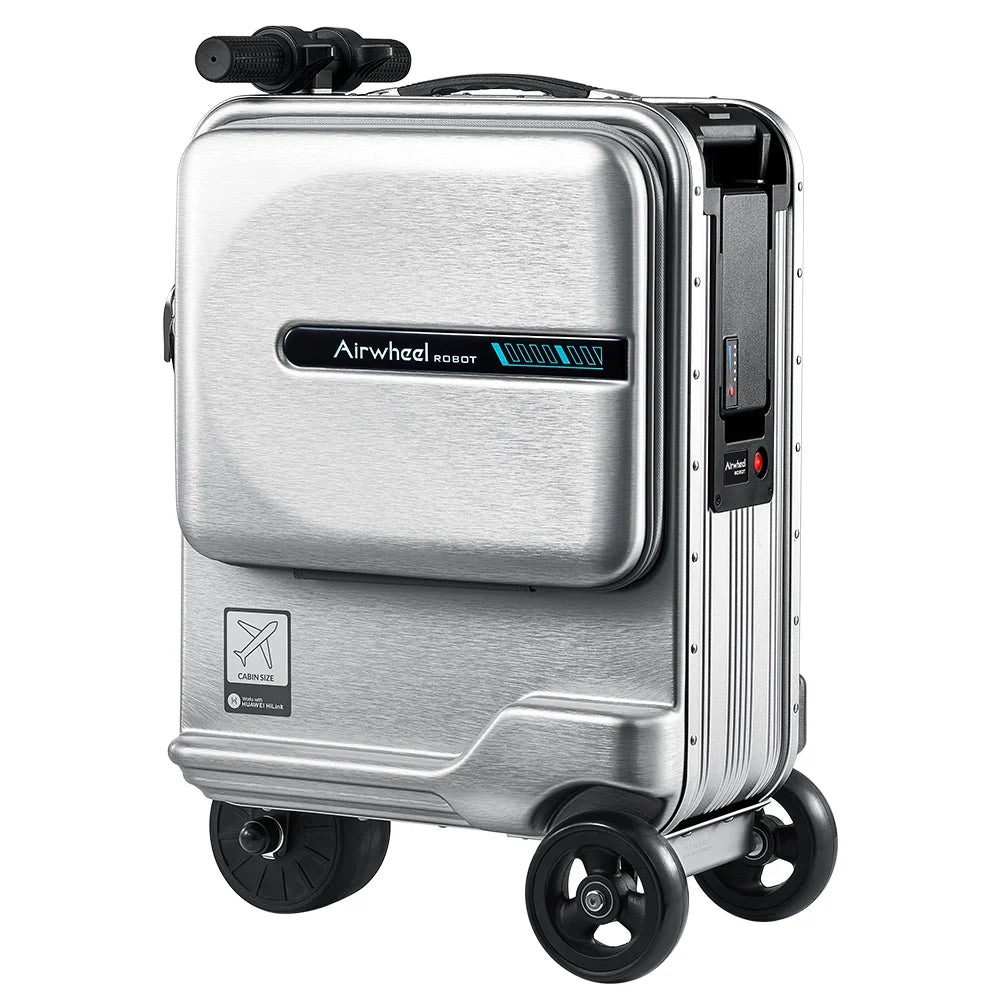 Airwheel 20 Inch SE3miniT Smart Robot Electrical Riding Luggage Ride on Scooters Carry On Luggage for Travel