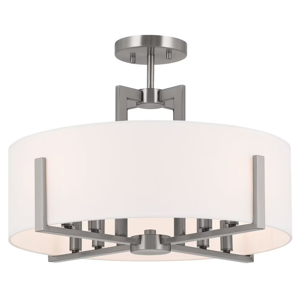 Kichler Lighting - Malen - 8 Light Semi-Flush Mount-14.5 Inches Tall and 20