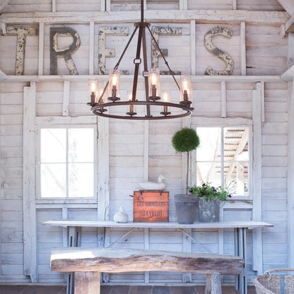 Hinkley Lighting - Eight Light Foyer Pendant - Chandelier - Dakota - Eight Light