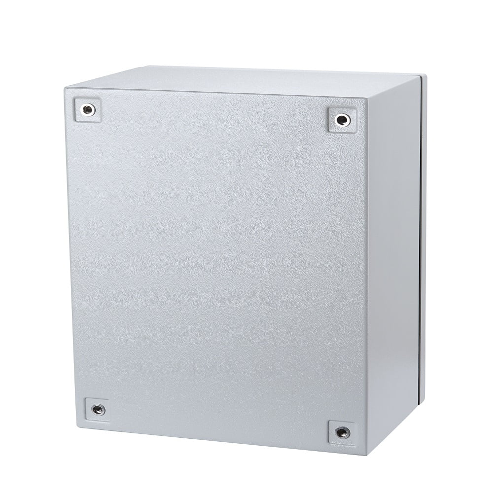 Autovo 16 x 16 x 8 In Carbon Steel Electrical Enclosure Box Waterproof IP66 Wall Mount Junction Box with Mounting Plate