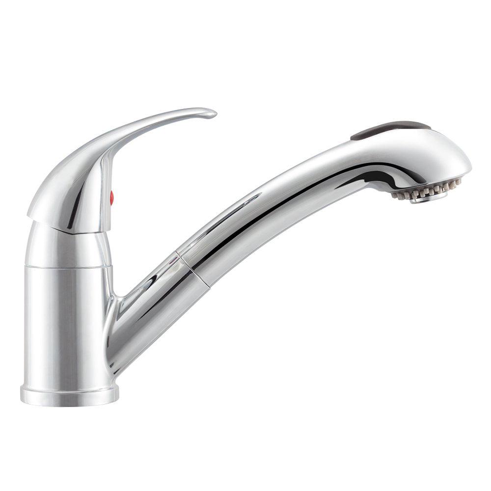 Dura Faucet Designer Pull-Out RV Kitchen Faucet - Chrome Polished