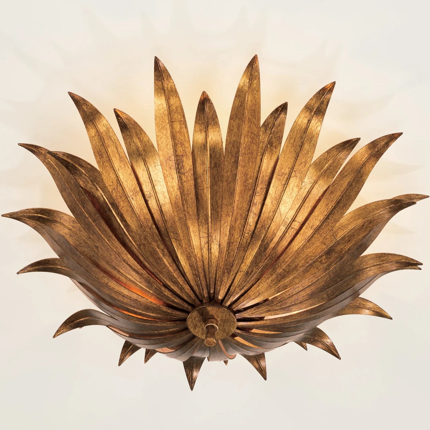 Capital Lighting - Eden - 3 Light Semi-Flush Mount In Bohemian Style-8.5 Inches