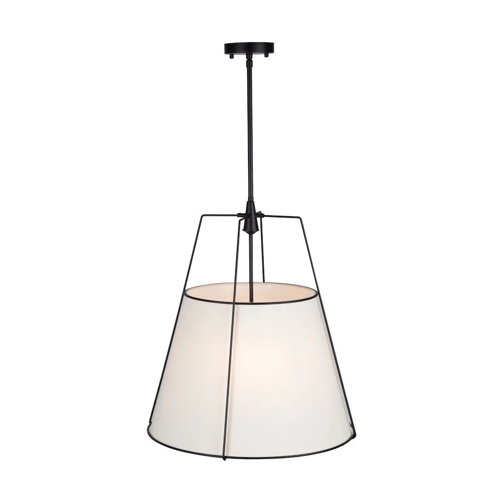 Artcraft Lighting Pullman Collection 4Light Pendant Black