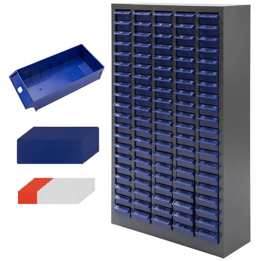 Reykilor 100 Drawers Small Parts Cabinet Bolt and Nut Tool Storage Cabinet Hardware Organizer Electronic Component Sorting Storage