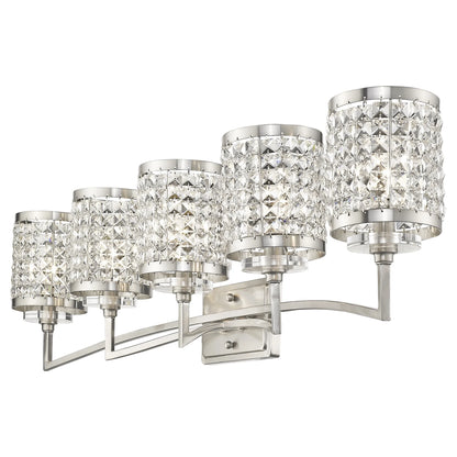 Livex Lighting Grammercy Bath Light in Hand Painted Palacial Bronze
