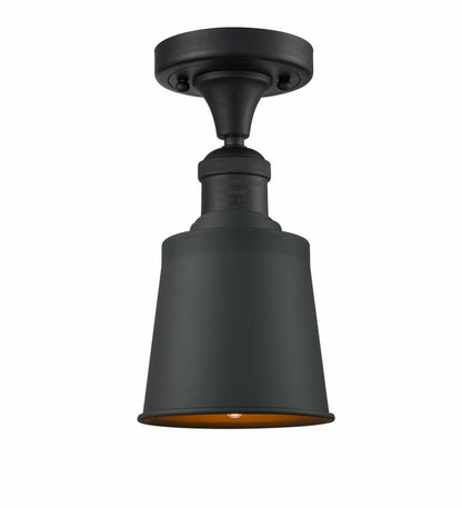 Innovations Lighting - Addison - 1 Light Semi-Flush Mount In Traditional Style-9