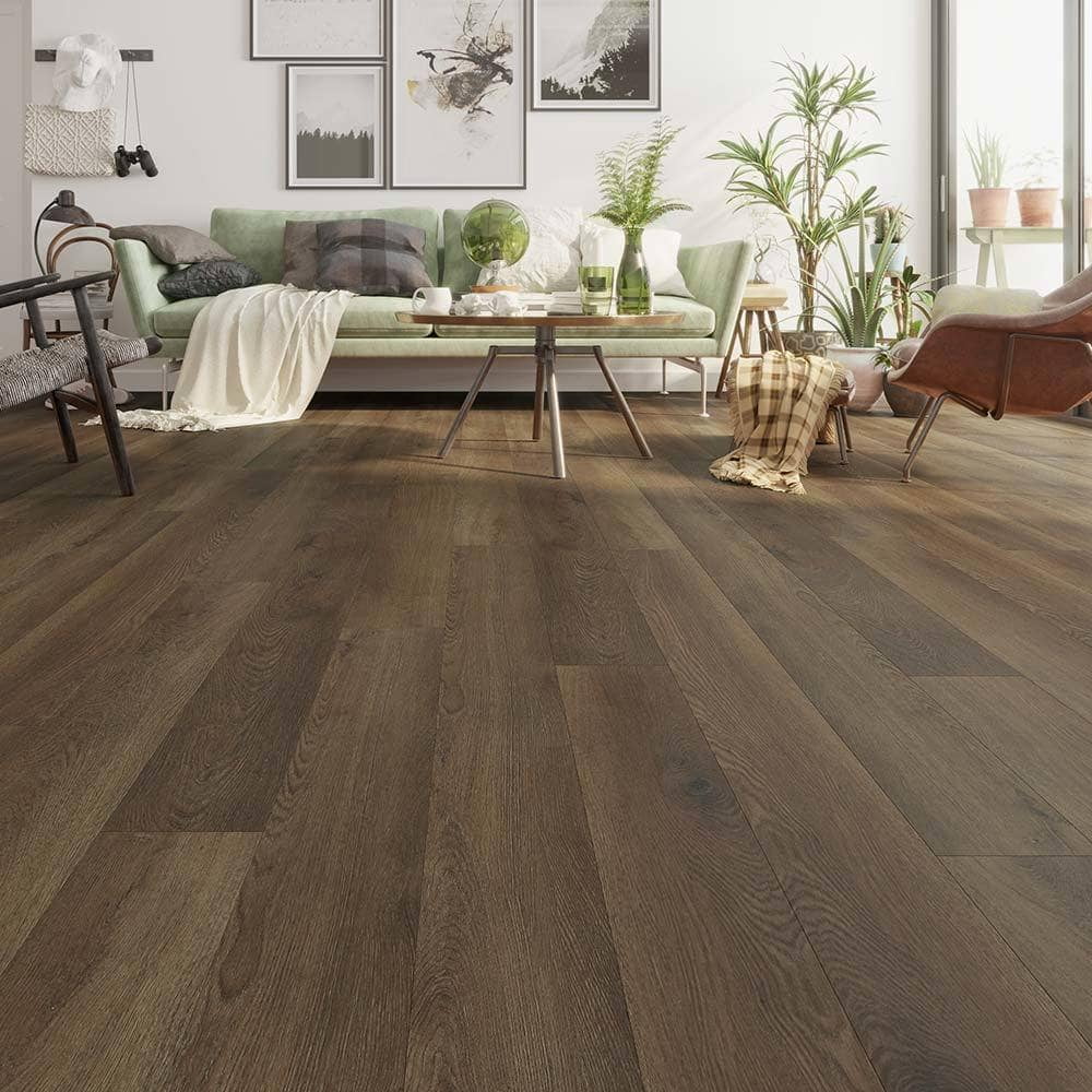 Ultimate Extra Large Waterproof Vinyl Plank Flooring - Cottage Oak