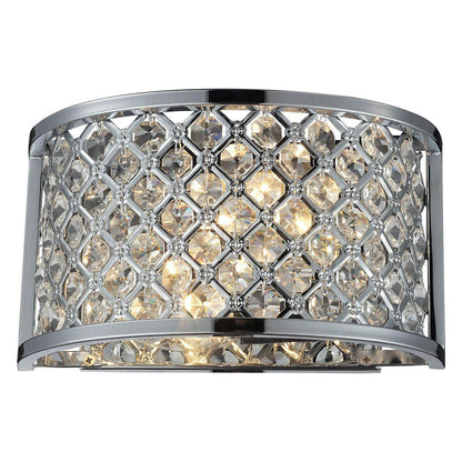 Elk Lighting Genevieve Polished Chrome Wall Sconce w/2 Light 60W - 31100/2