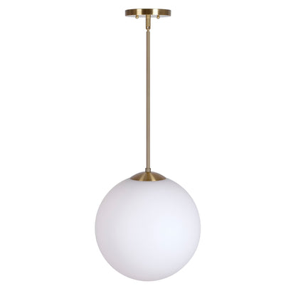 Forte Lighting 2765-01 Selene 14" Wide Pendant - Nickel