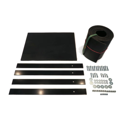The ROP Shop Universal Snowplow Deflector Kit with Hardware for Boss Standard-Duty 7'6" Blade