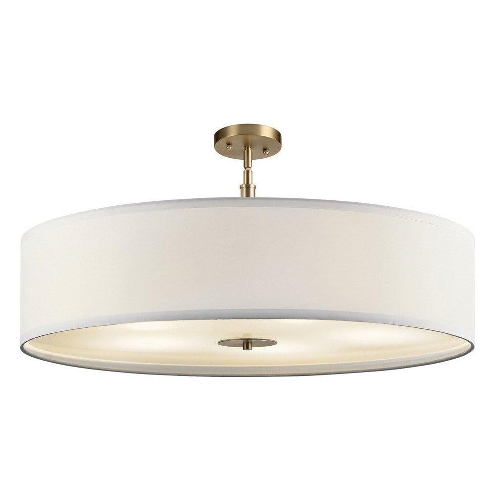 42196CLZ-Kichler Lighting-5 light Pendant - with Transitional inspirations - 12 inches tall by 30 inches wide-Classic Bronze Finish