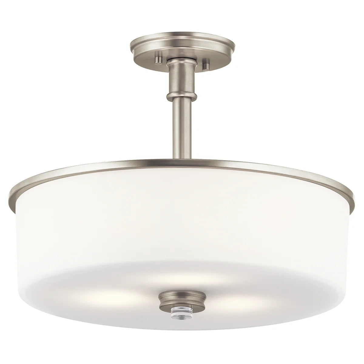 43925OZ-Kichler Lighting-Joelson - 3 Light Semi-Flush Mount - with Transitional inspirations - 16.75 inches tall by 17.75 inches wide-Olde Bronze
