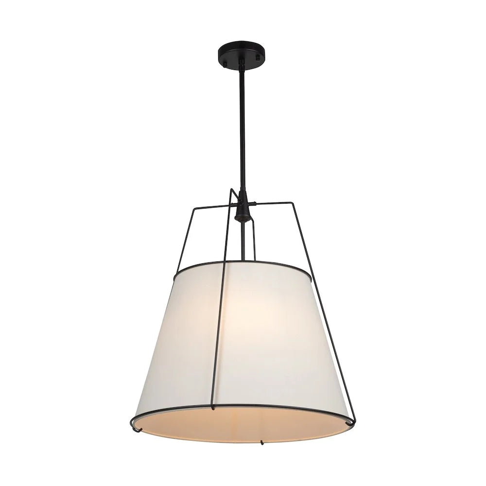 Artcraft Lighting Pullman Collection 4Light Pendant Black
