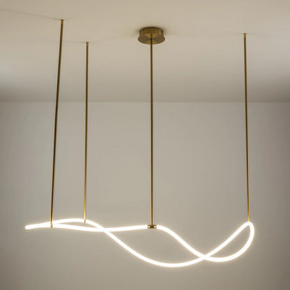 4500K 60W Modern Chandelier Hanging Lamp Kitchen Island Lighting Fixture Dining Room Light