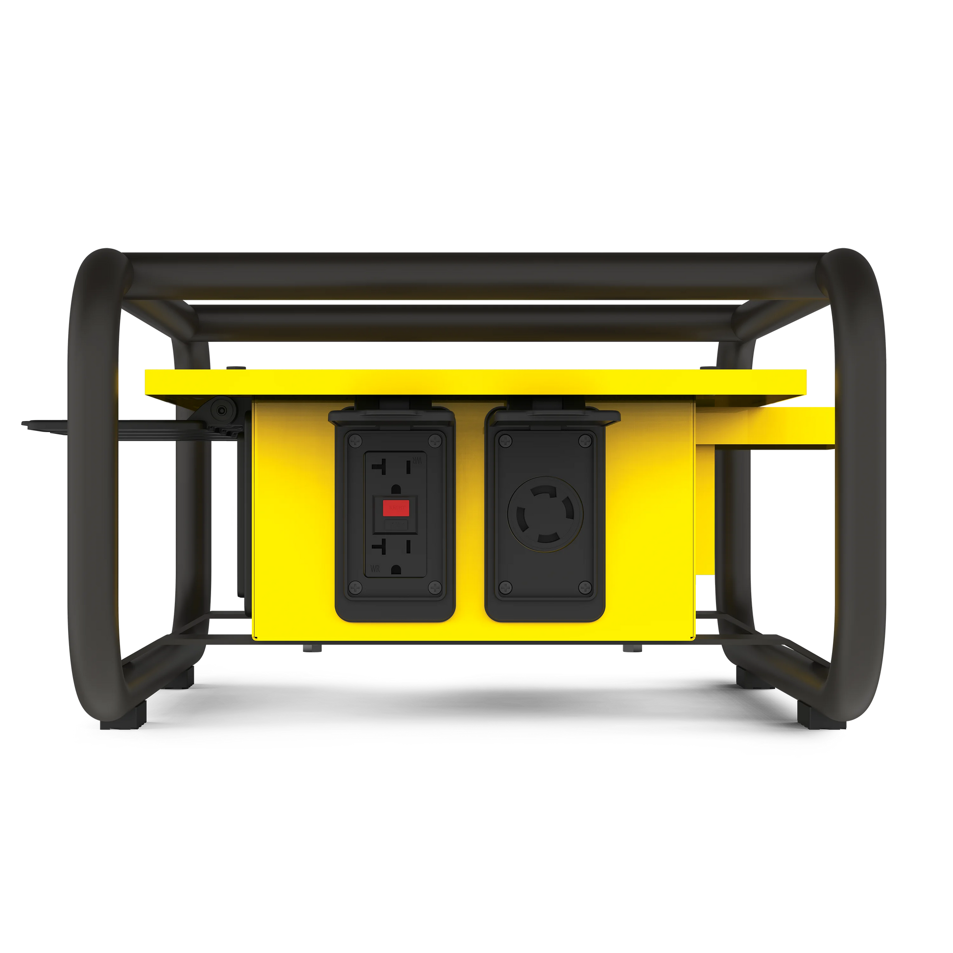 Champion Power Equipment Yellow 19.10" x 15.90" x 10.00", Steel Portable Electrical Distribution Box