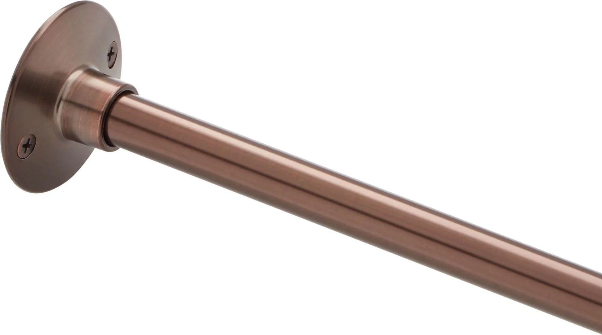 Signature Hardware SH555013CP 30" X 60" Oval Brass Shower Ring WITH Ceiling Supports & Mounting Hardware-Chrome