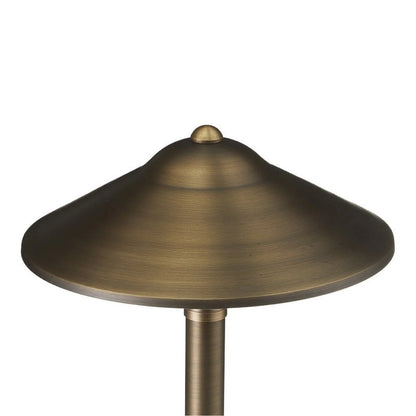 VOLT Brass Landscape Lighting Kit (6 Spotlights, 2 Path Lights)