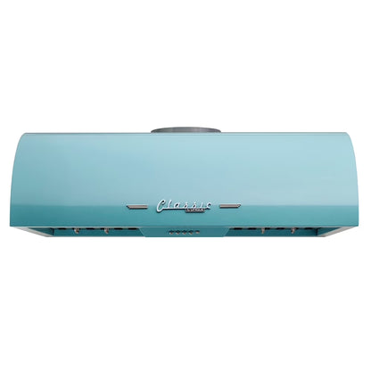 Unique Classic Retro 36" Under Cabinet Range Hood with 700 CFM and LED Lighting