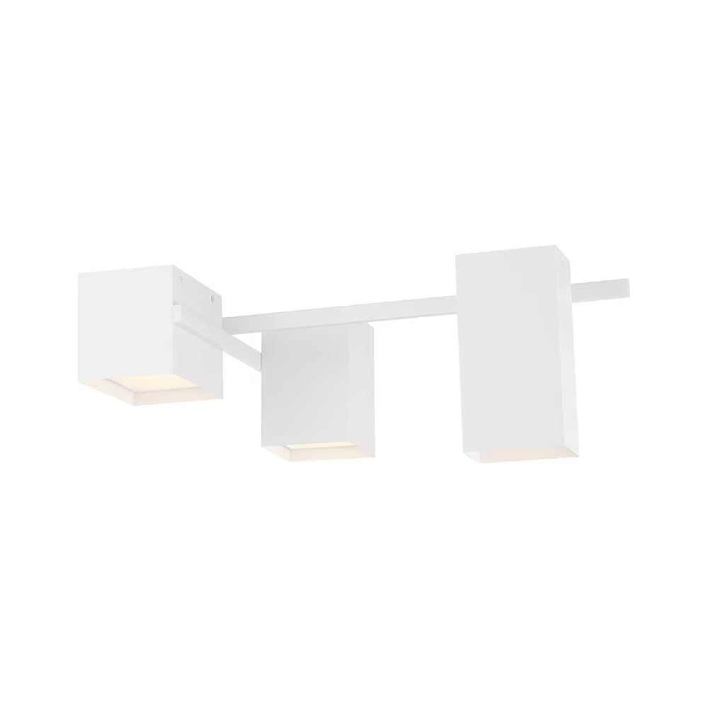 Access Lighting LED Flush Mount in Matte White Color