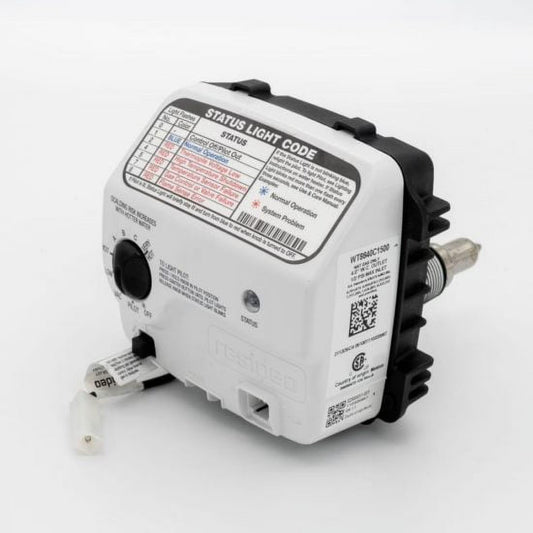 Honeywell New WT8840C1500 Electrical Water Heater Gas Valve Control, NG-2 Insulation Tank 1/2"