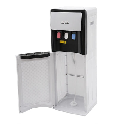Bottom Loading Water Dispenser, Hot, Cold, and Room Temperature Water, Floor Standing, 90W Cooling, 500W Heating, Energy-Saving Design for Home, Office, and Commercial Use