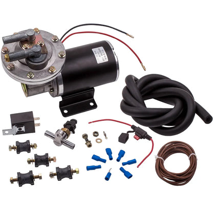 Maxpeedingrods Electrical Vacuum Pump Set for Brake Booster 12V 18" to 22" Universal